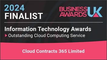 Finalist UK Business Awards Outstanding Cloud Computing Service